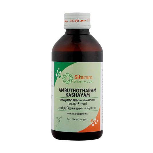 Buy Sitaram Ayurveda Amruthotharam Kashayam from DrMediCart, Ship from India to USA