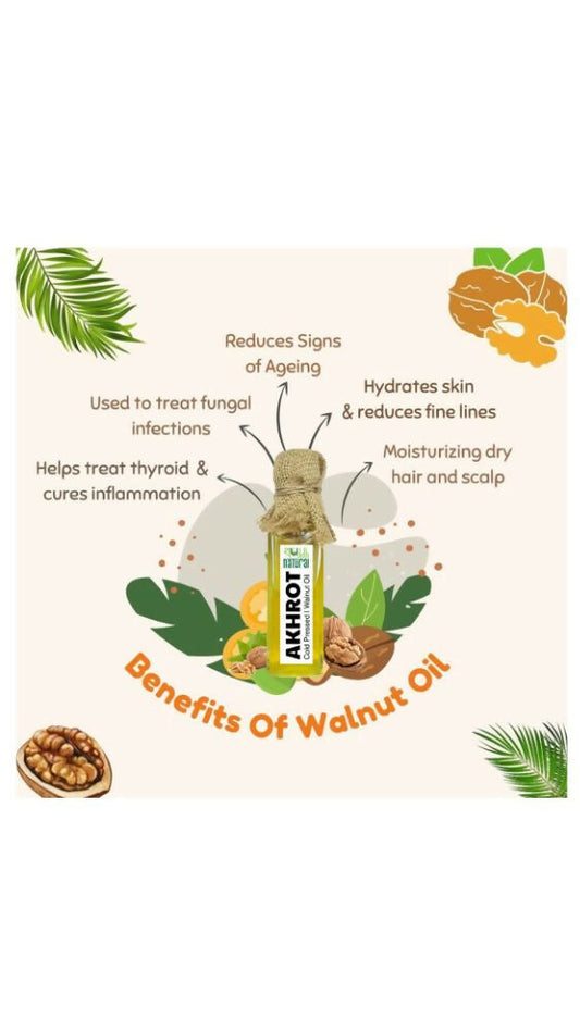 Buy Shuddh Natural Pure Walnut Oil Cold Pressed from DrMediCart, Ship from India to USA