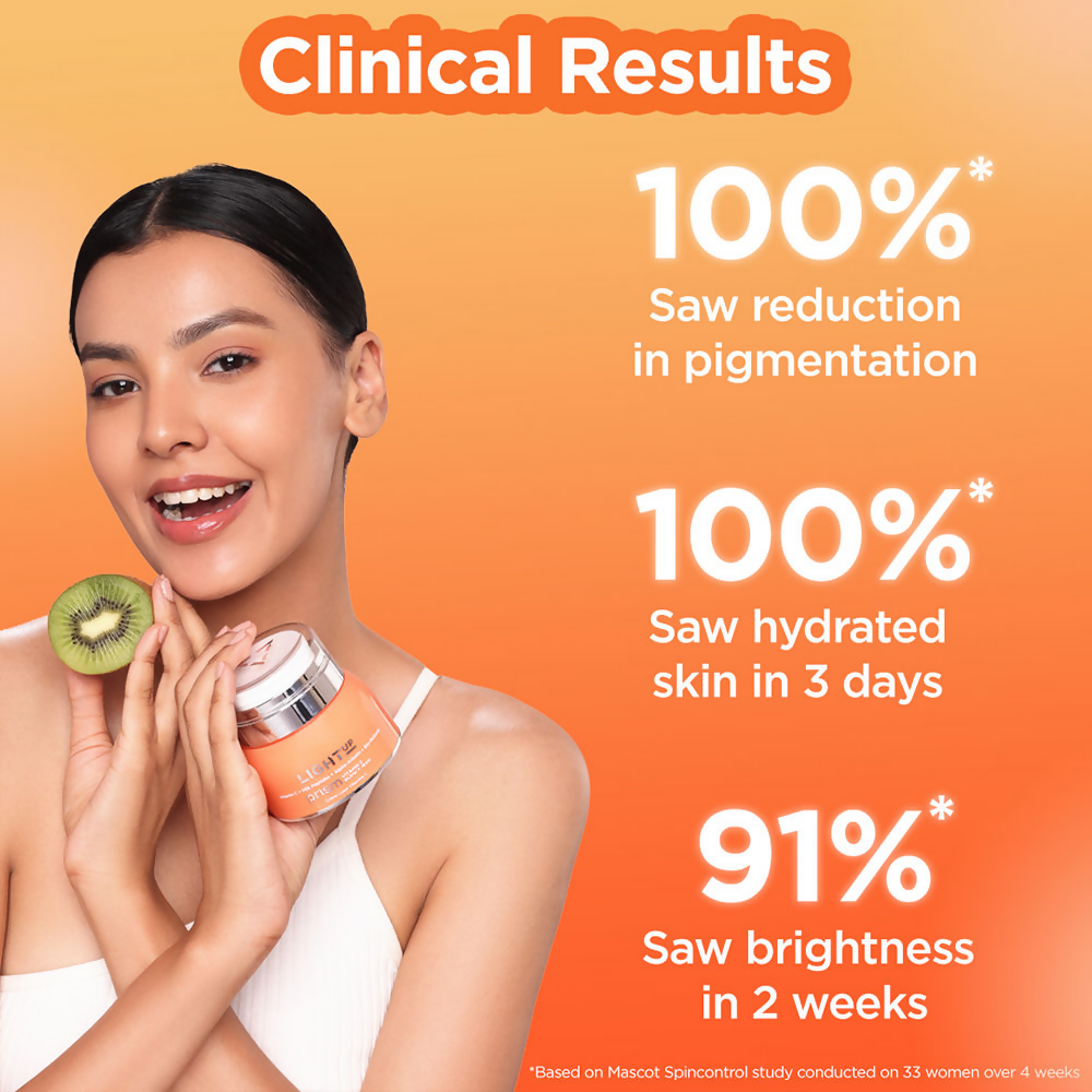 Light Up Vitamin C Face Cream For Pigmentation Ageing And Collagen