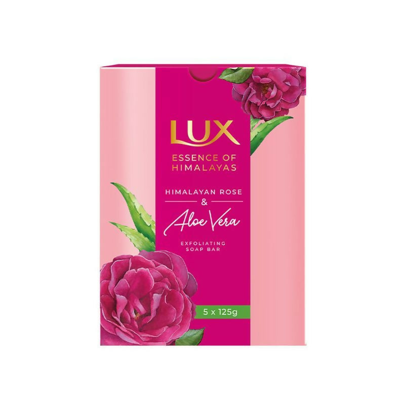 Lux Essence Of Himalayas Rose & Aloe Vera Exfoliating Soap