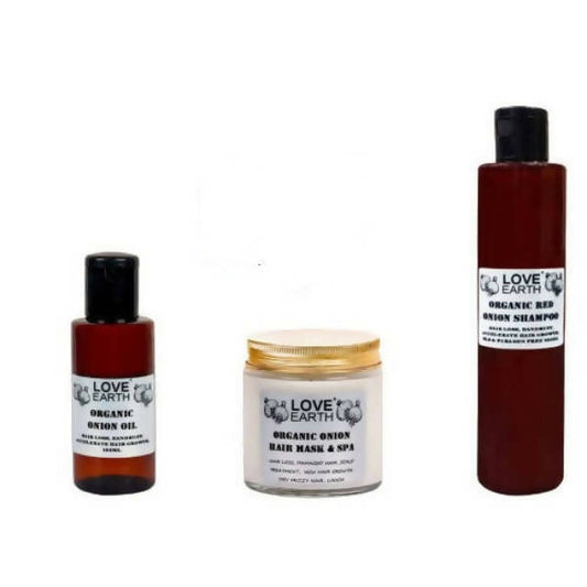 Buy Love Earth Anti Hairfall Kit from DrMediCart, Ship from India to USA