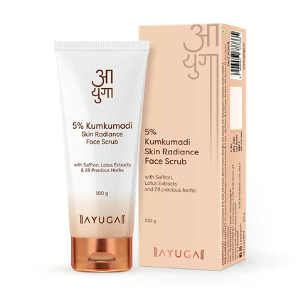 Buy Ayuga 5% Kumkumadi Skin Radiance Face Scrub from DrMediCart, Ship from India to USA