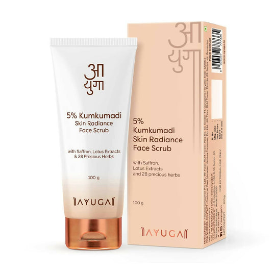 Buy Ayuga 5% Kumkumadi Skin Radiance Face Scrub from DrMediCart, Ship from India to USA