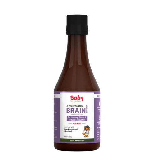 Babyorgano Brain Booster Shankhpushpi Syrup For Kids