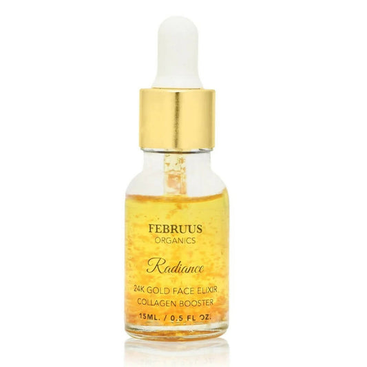 Buy Februus Organics 24K Gold Face Elixir Collagen Booster from DrMediCart, Ship from India to USA
