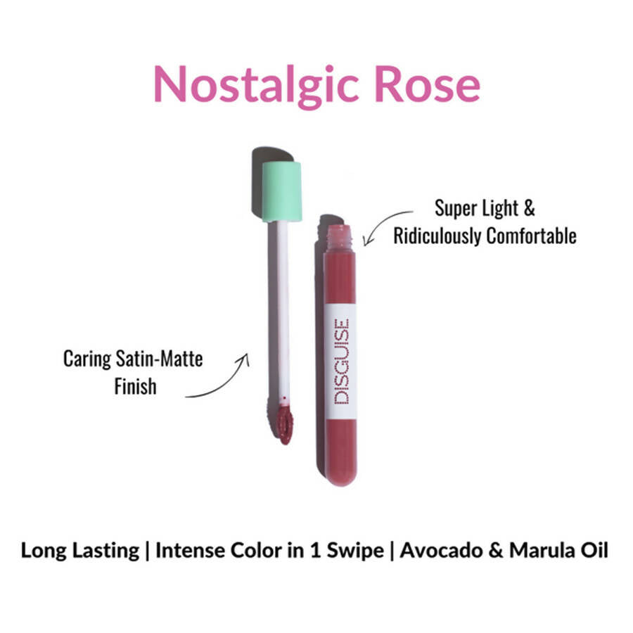 Disguise Feather-Light Matte Liquid Lip Cream - Nostalgic Rose 32
