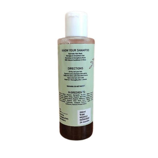 Buy Satjeevan Organic Herbal Kashayam Shampoo from DrMediCart, Ship from India to USA