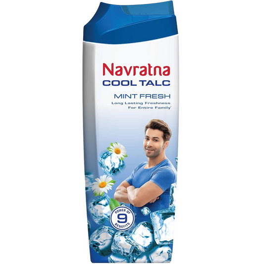 Navratna Cool Mint Fresh Talc