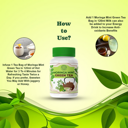 Jayshankar Ayurved Herbal-Mint Green Tea