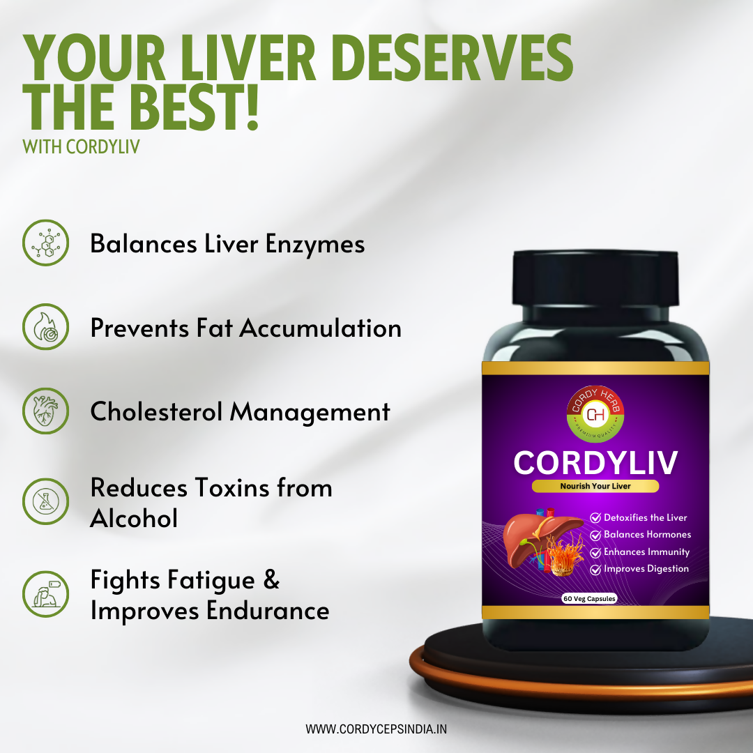 Cordy Herb Cordyliv Capsules - Liver Detox