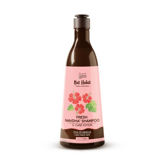 Nat Habit Five Oil Hibiscus Navdha Shampoo