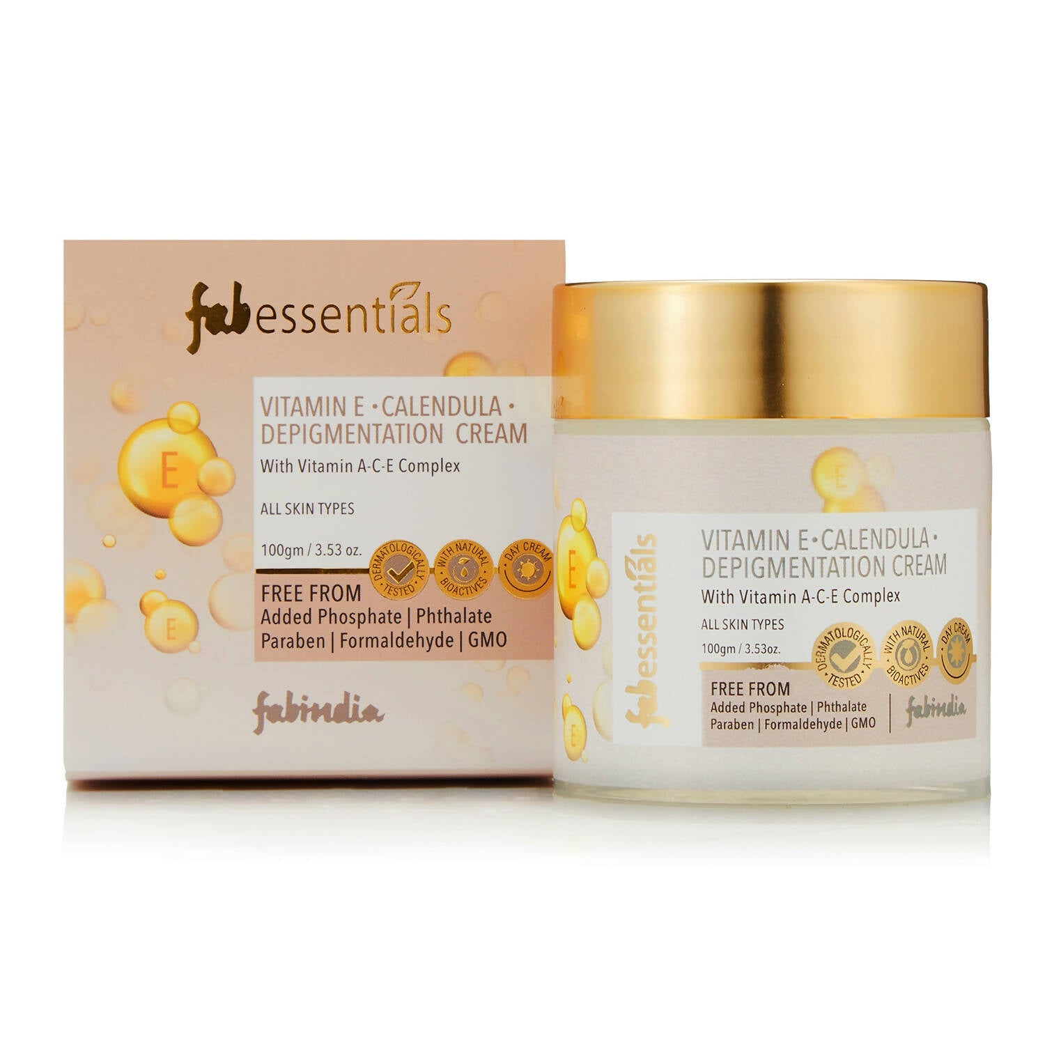 Fabessentials Vitamin E Calendula Depigmentation Cream