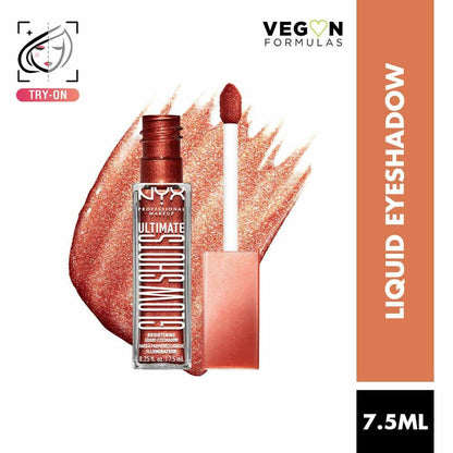 NYX Professional Makeup Ultimate Glow Shots Liquid Eyeshadow  - Clementine Fine