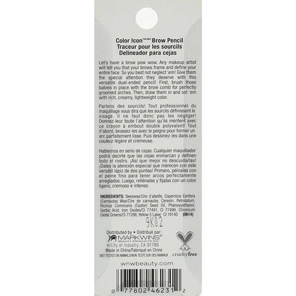 Wet n Wild Color Icon Brow Pencil - Brunettes Do It Better - Drmedicart