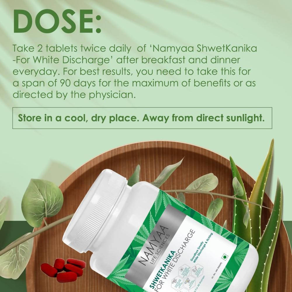 Namyaa Shwetkanika Tablets - Limited Time Offer