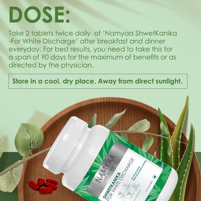 Namyaa Shwetkanika Tablets - Limited Time Offer