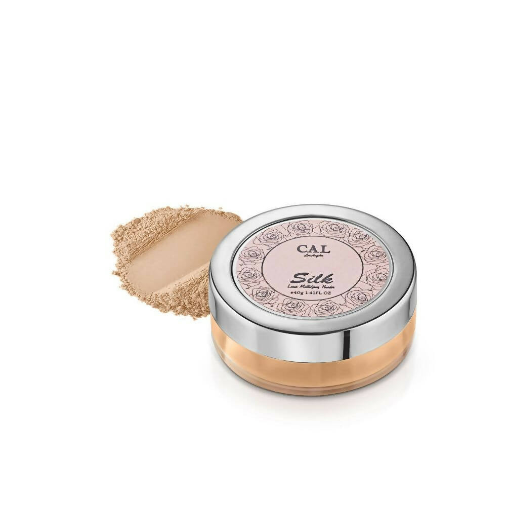 CAL Los Angeles Silk Loose Mattifying Powder For The High Definition Look - Olive