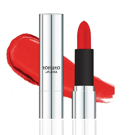 Buy FLiCKA Tomato Maroon Matte Finish Lipstick Shade 05 from DrMediCart, Ship from India to USA