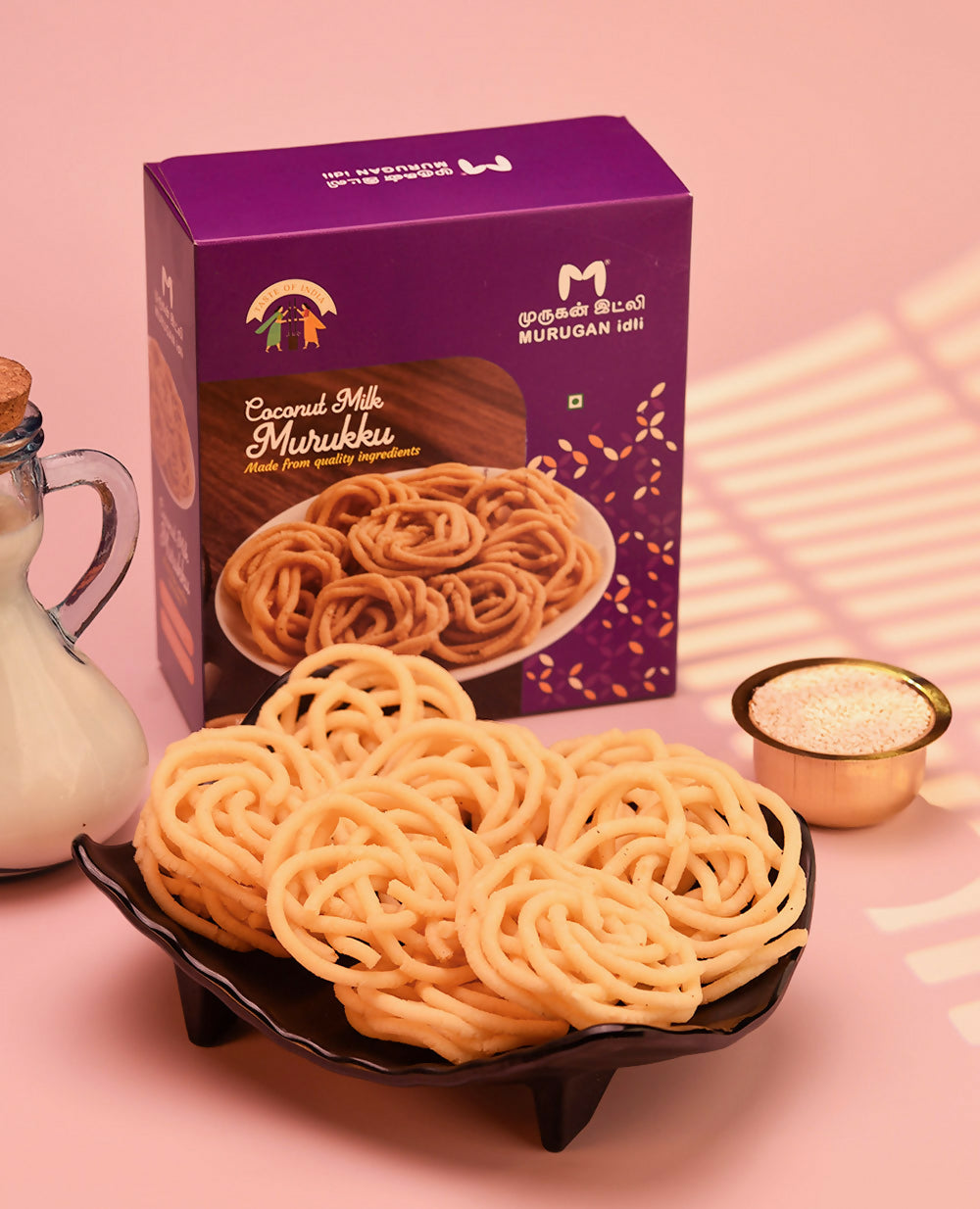 Murugan Idli Coconut Milk Murukku