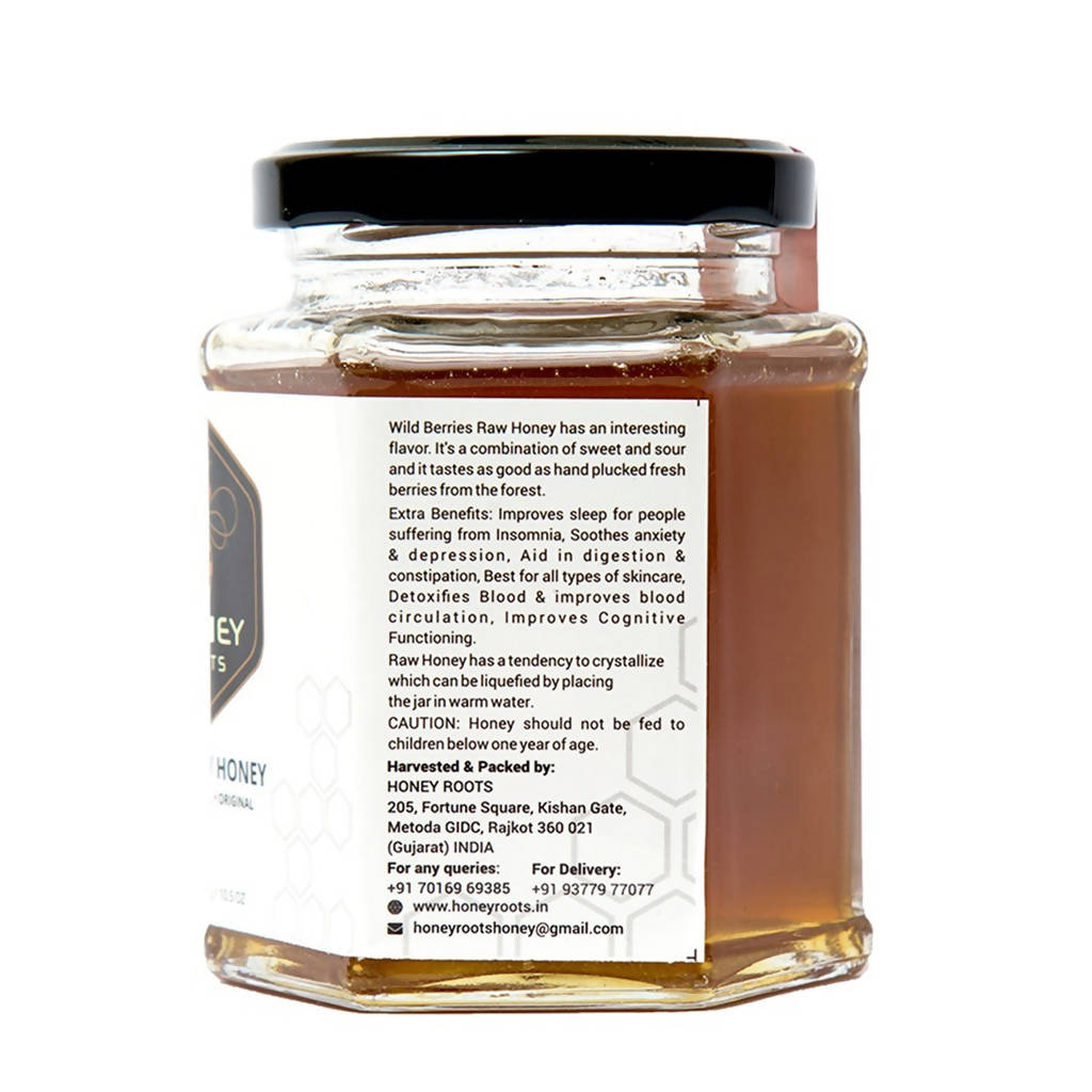 Honey Roots Wild Berries Raw Honey