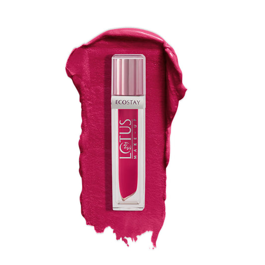 Buy Lotus Herbals Make-Up Ecostay Matte Lip Lacquer - Fuchsia Girl from DrMediCart, Ship from India to USA