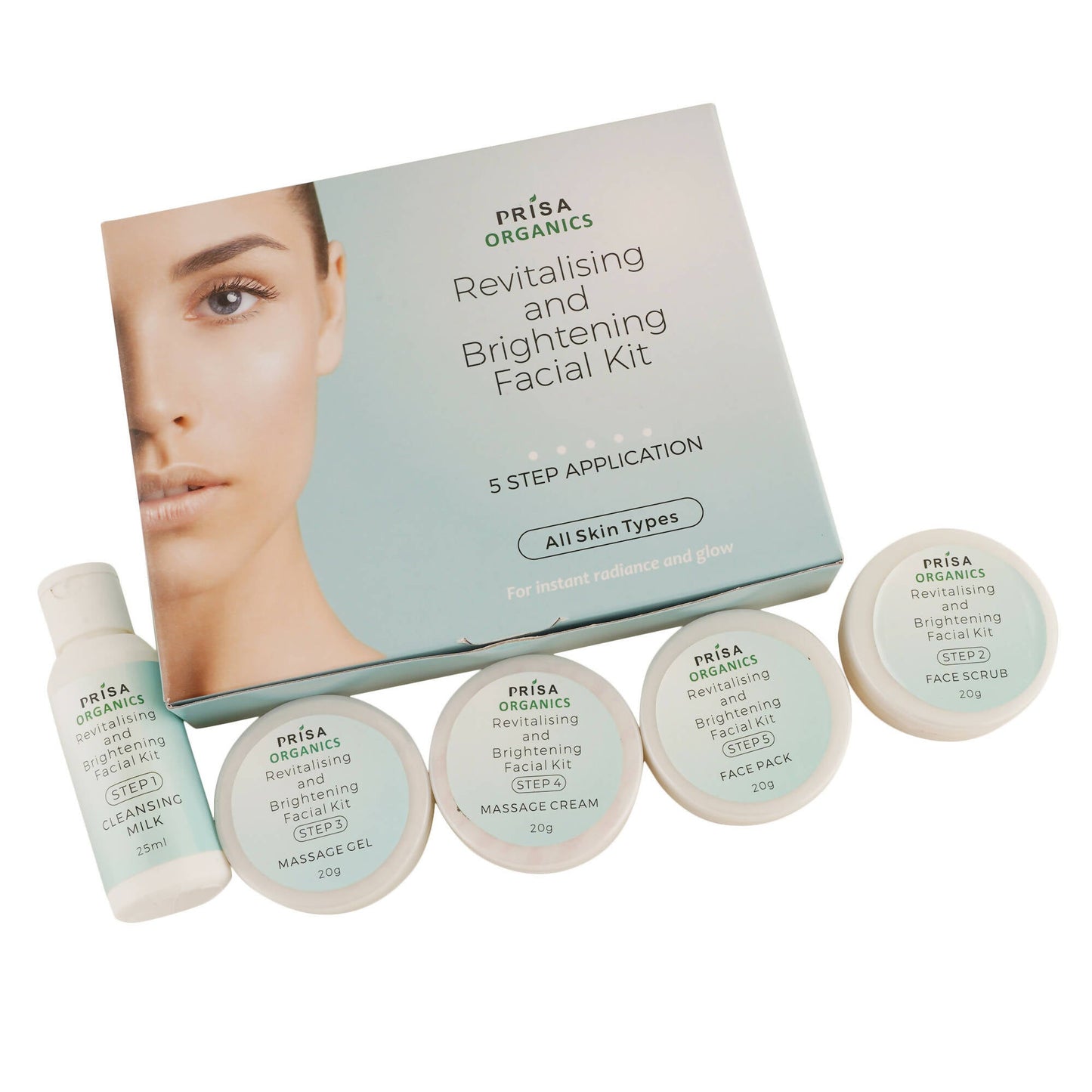 Buy Prisa Organics Whitening Facial Kit from DrMediCart, Ship from India to USA