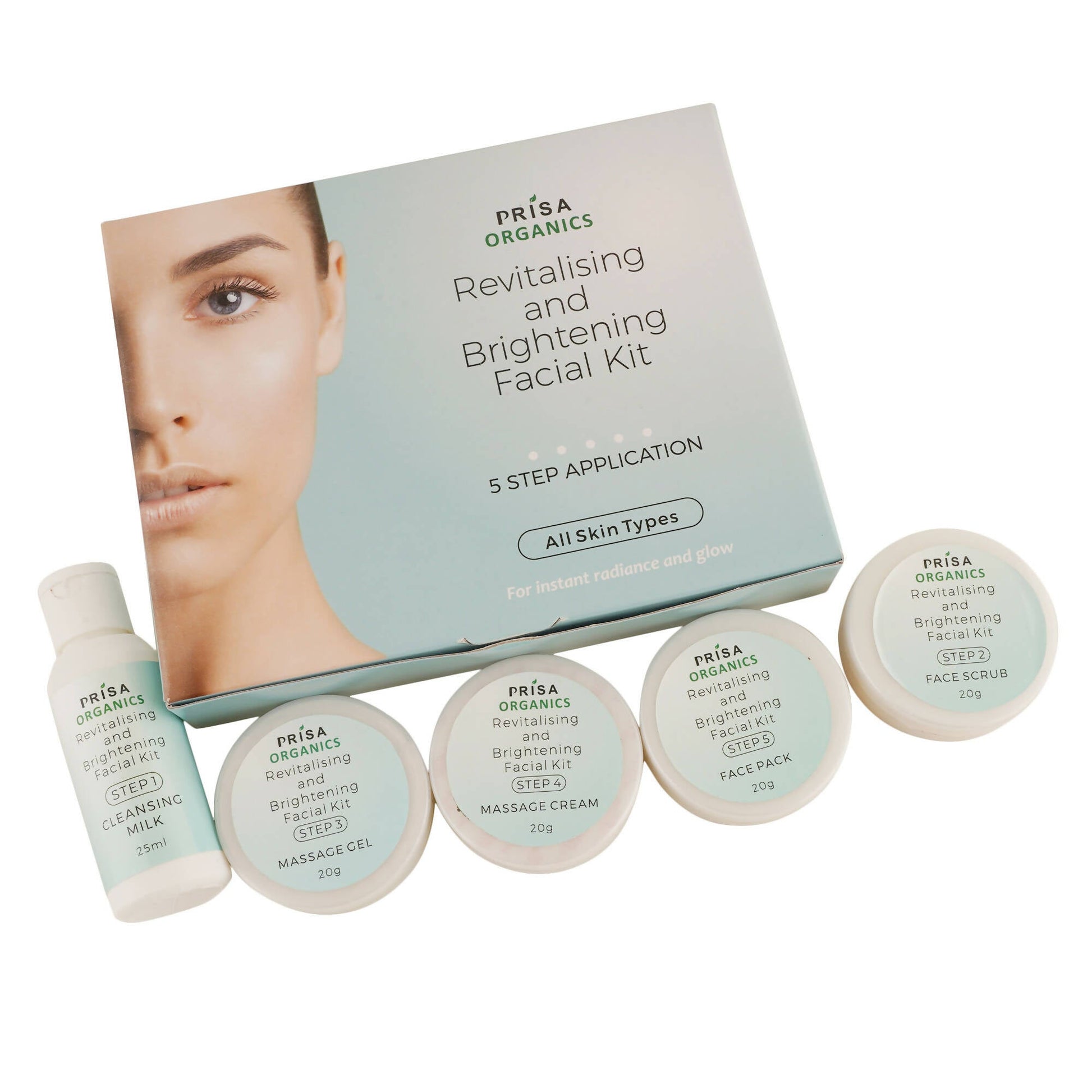 Buy Prisa Organics Whitening Facial Kit from DrMediCart, Ship from India to USA