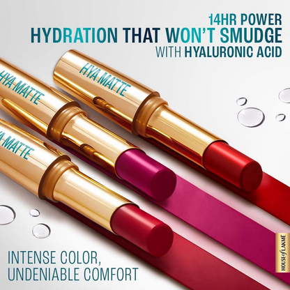 Lakme 9to5 Hya Matte Lipstick - Plum Pitch