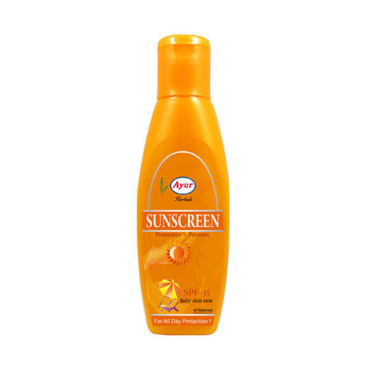 Buy Ayur Herbals Sunscreen Lotion SPF 15 from DrMediCart, Ship from India to USA