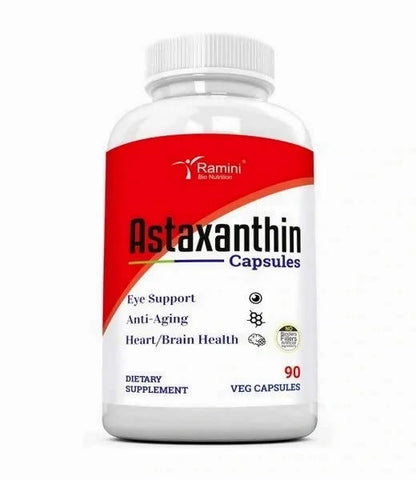Ramini Bio Nutrition Astaxanthin 4mg Veg Capsules
