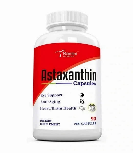 Ramini Bio Nutrition Astaxanthin 4mg Veg Capsules