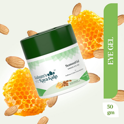 Kulsum's Kaya Kalp Seaweed Gel For Under Eye Dark Circle & Puffiness Reduction