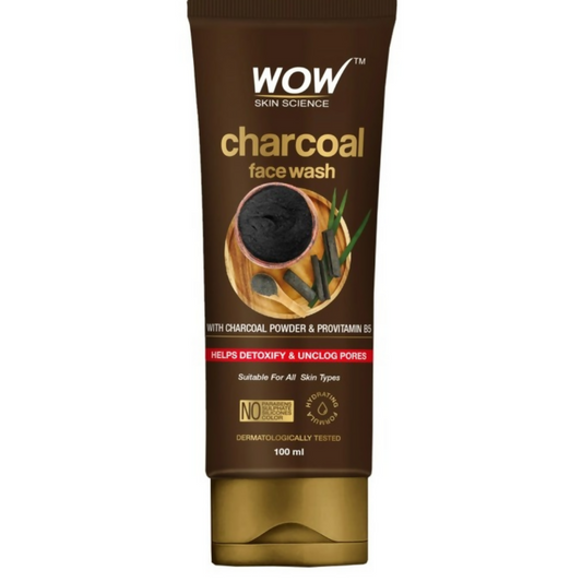 Buy Wow Skin Science Anti-Pollution Charcoal Face Wash from DrMediCart, Ship from India to USA