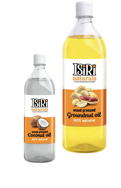 Isiri Ground Nut Oil + Coconut Oil Combo