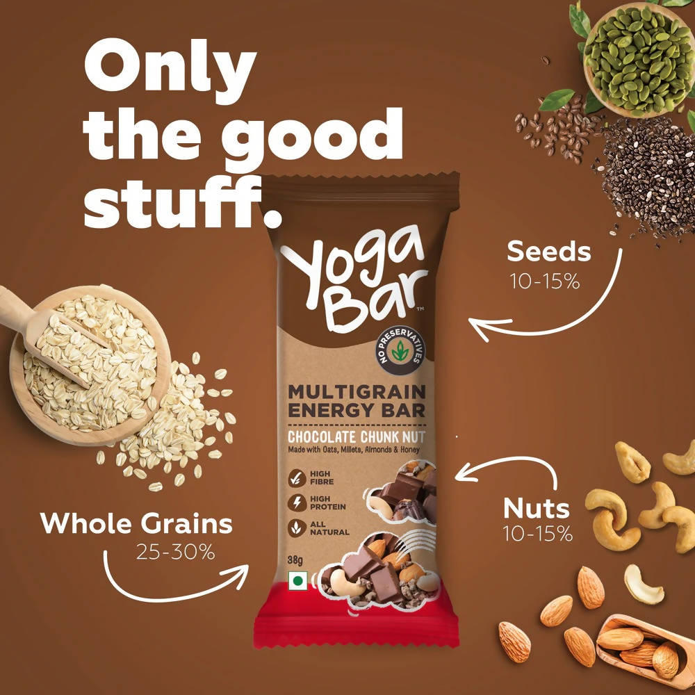 Yoga Bar Chocolate Chunk Nut Multigrain Energy Bars