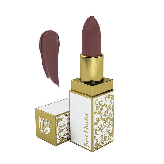 Buy Just Herbs Herb Enriched Ayurvedic Lipstick (Jenita-10-Plum-Brown) (4.2 Gm) from DrMediCart, Ship from India to USA