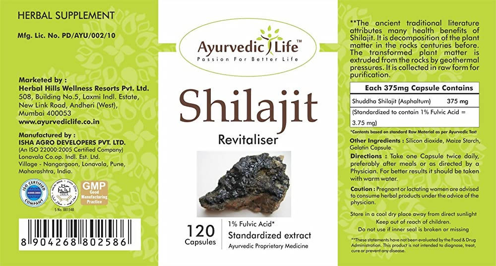 Ayurvedic Life Sj Capsules