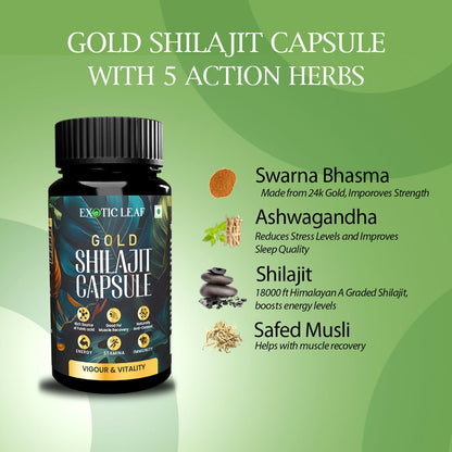 Exotic Leaf Gold SJ Capsules