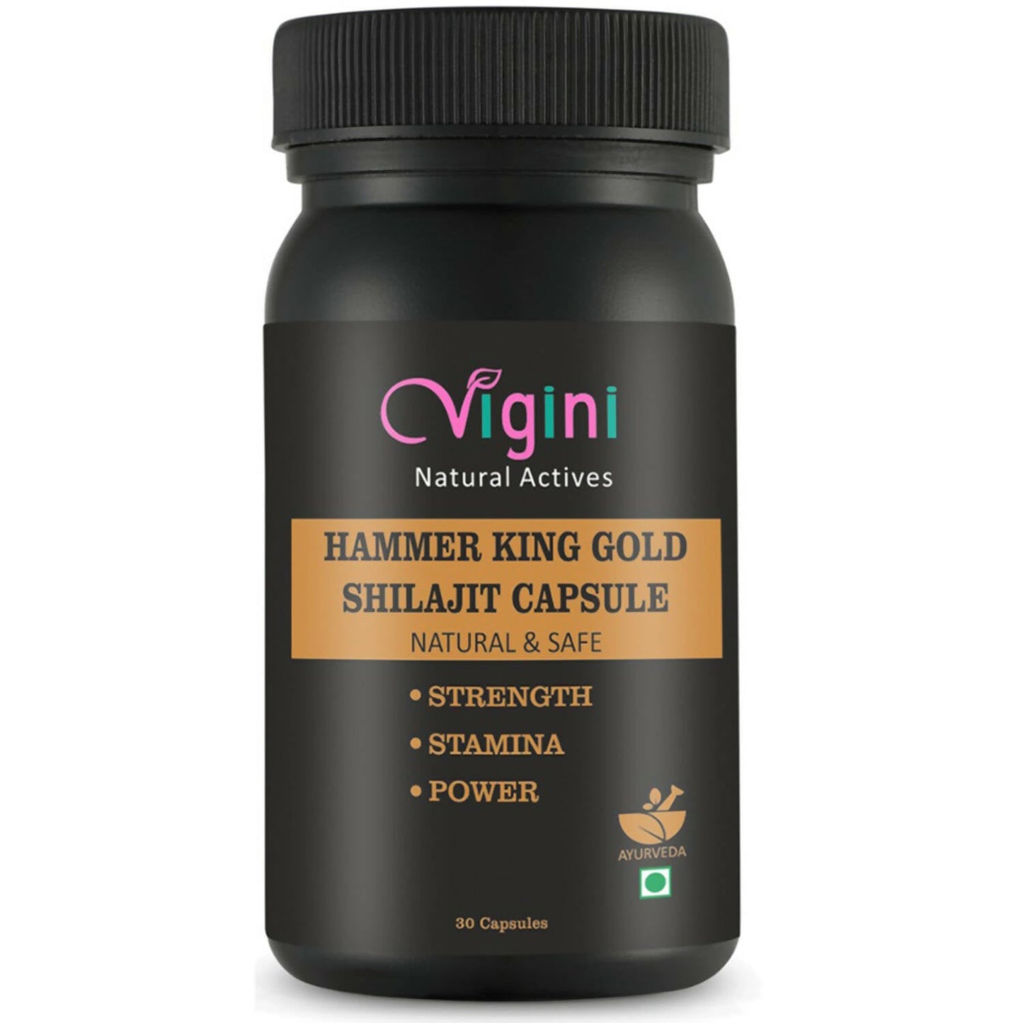 Vigini Natural Hammer King Gold Sj Capsule for Men