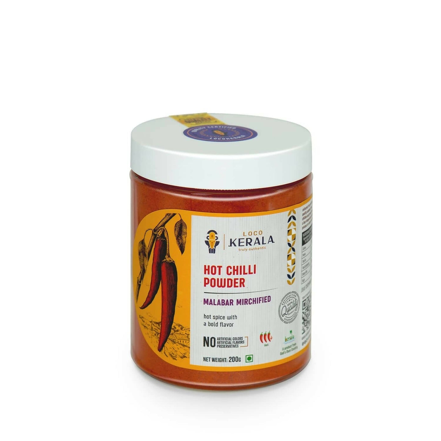 LocoKerala Malabar Mirchified Hot Chilli Powder