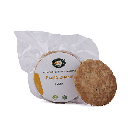 Buy Millet Amma Jeera Baked Bhakhri from DrMediCart, Ship from India to USA