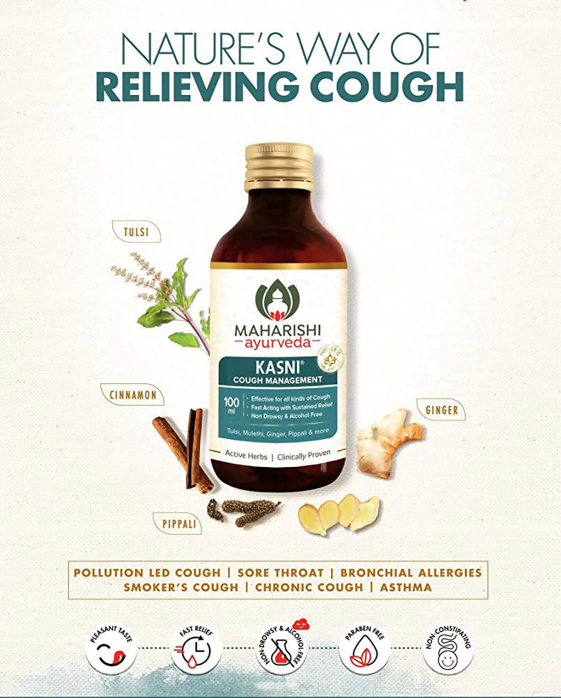 maharishi ayurveda kasni cough management