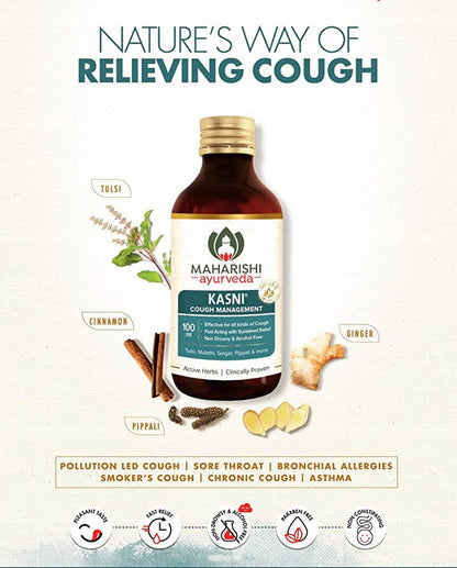 maharishi ayurveda kasni cough management