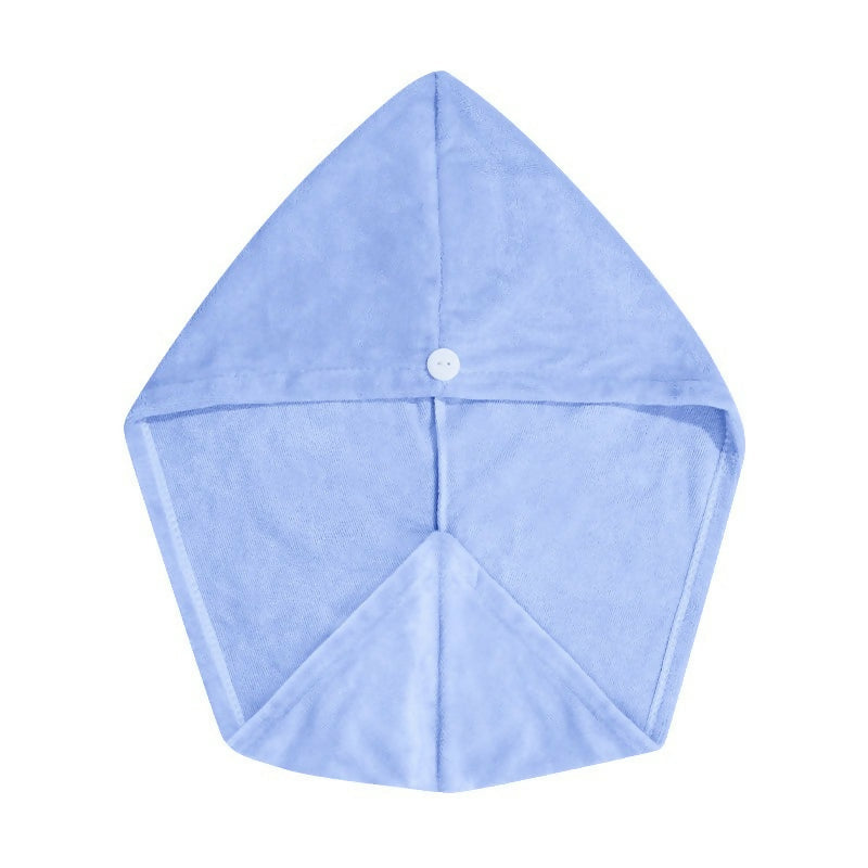 Nykaa Naturals Microfiber Hair Wrap for Frizz Free & Shiny Hair - Blue