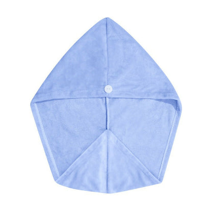 Nykaa Naturals Microfiber Hair Wrap for Frizz Free & Shiny Hair - Blue
