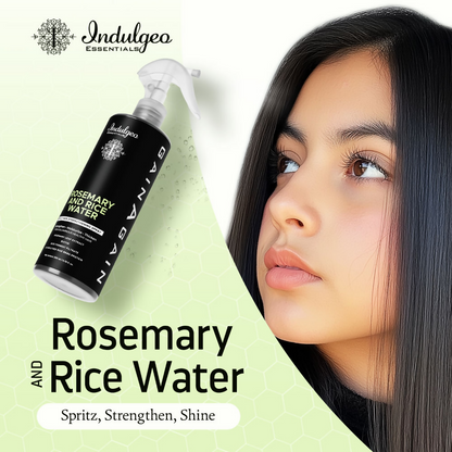 Indulgeo Essentials Rosemary And Rice Water Hair Growth Spray