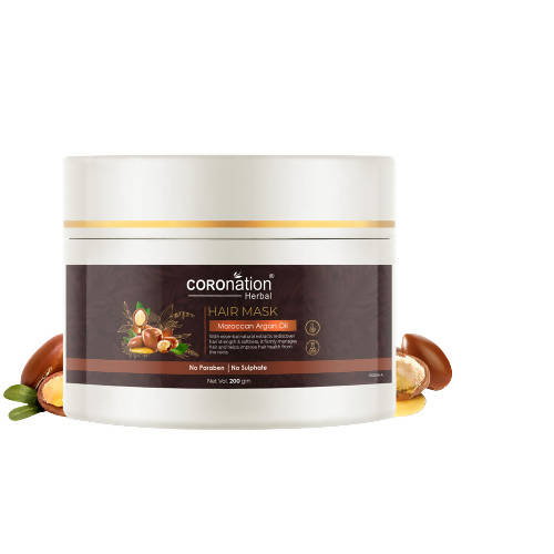 Buy Coronation Herbal Moroccan Argan Oil Hair Mask from DrMediCart, Ship from India to USA