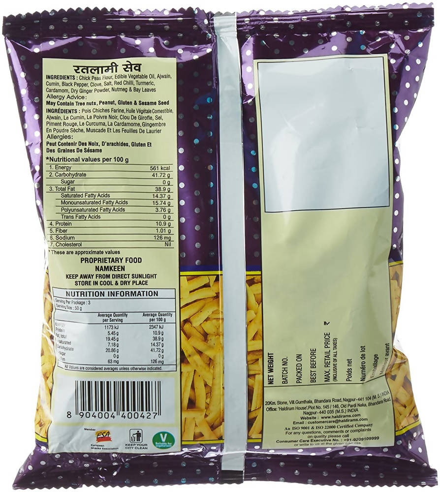 Haldiram's Ratlami Sev - Drmedicart
