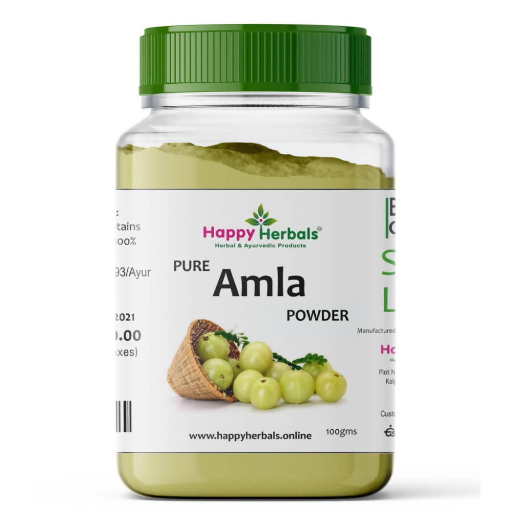 Buy Happy Herbals Amla Powder from DrMediCart, Ship from India to USA