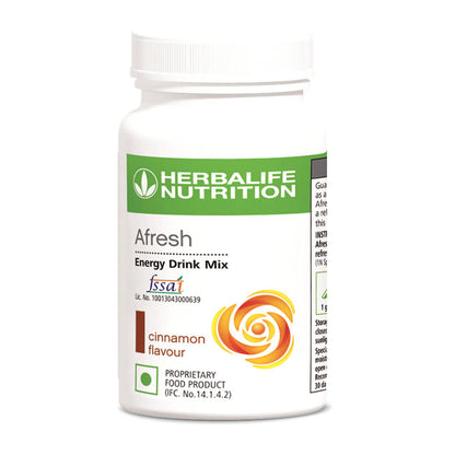Herbalife Nutrition Afresh Energy Drink Mix | Rich source of Guarana Seed Extract, Orange Pekoe Extract and Antioxidants
